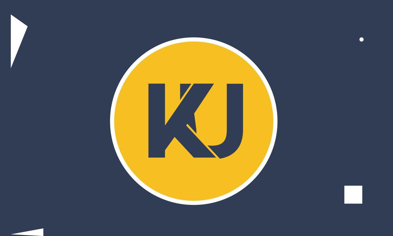 alphabet lettres initiales monogramme logo ku, uk, k et u vecteur