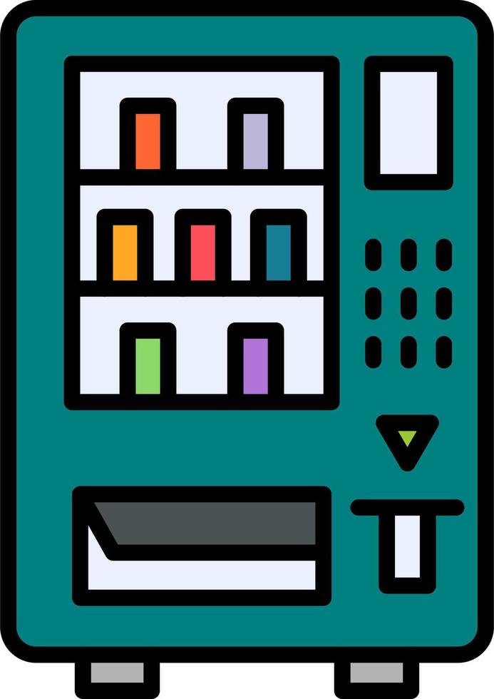 icône de vecteur de distributeur automatique