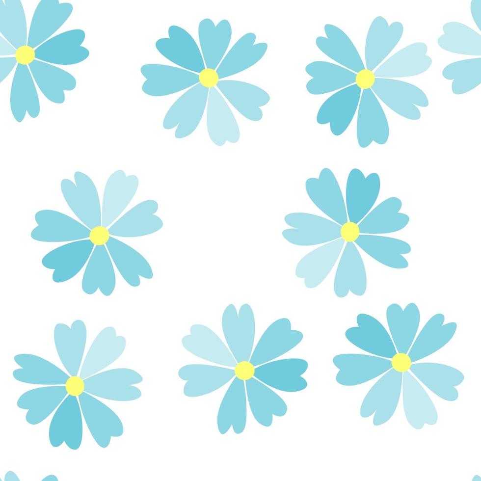 graphique de motif de fleur botanique floral sans soudure. conception parfaite pour l'arrière-plan, le papier peint, l'album et le textile. conception de surface vecteur