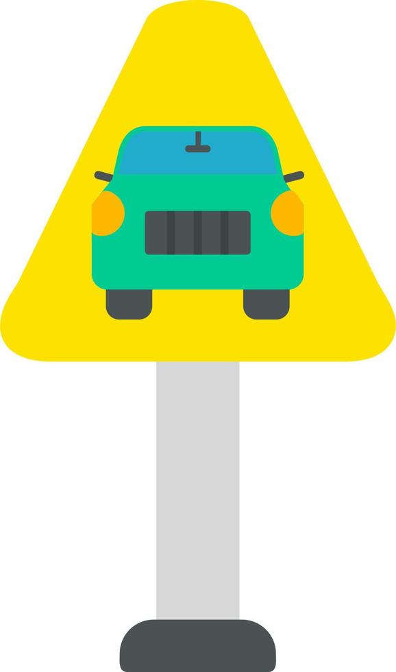 icône de vecteur de panneau de signalisation