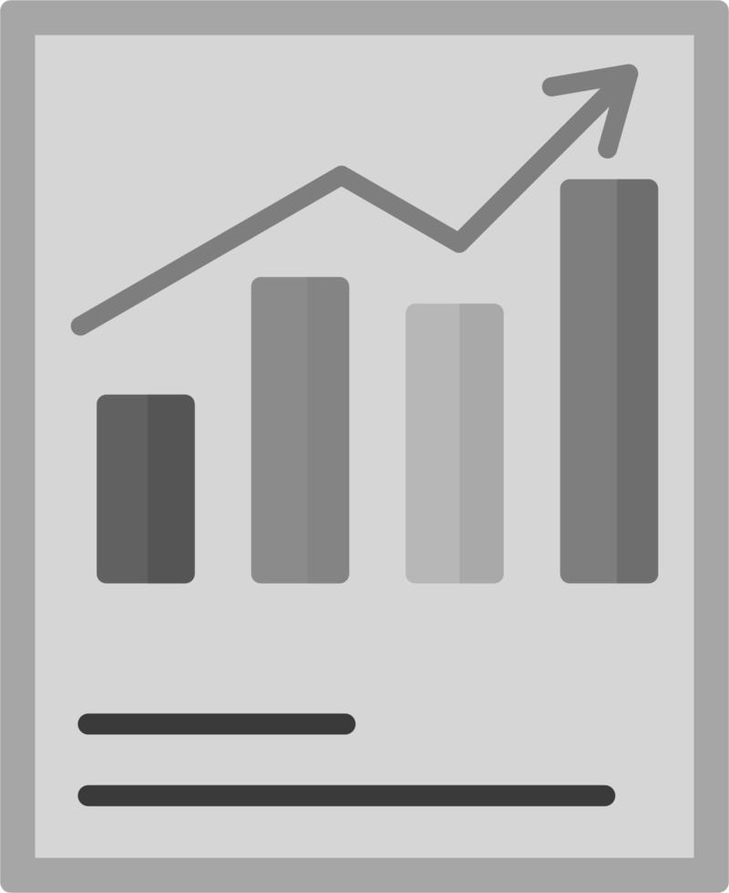 icône de vecteur de rapport de vente