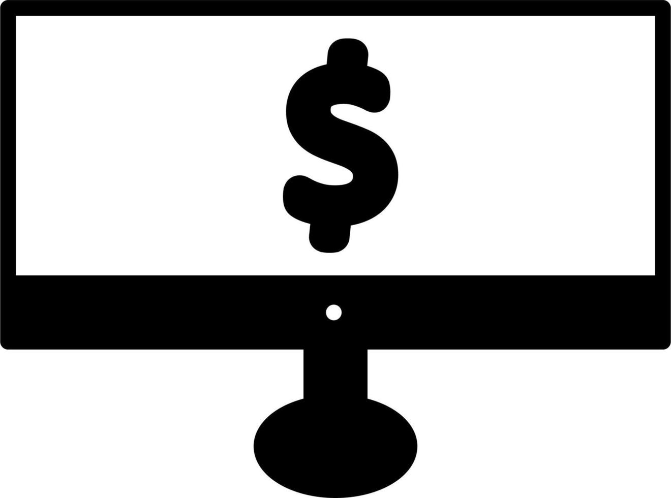 icône de vecteur d'analyse d'argent