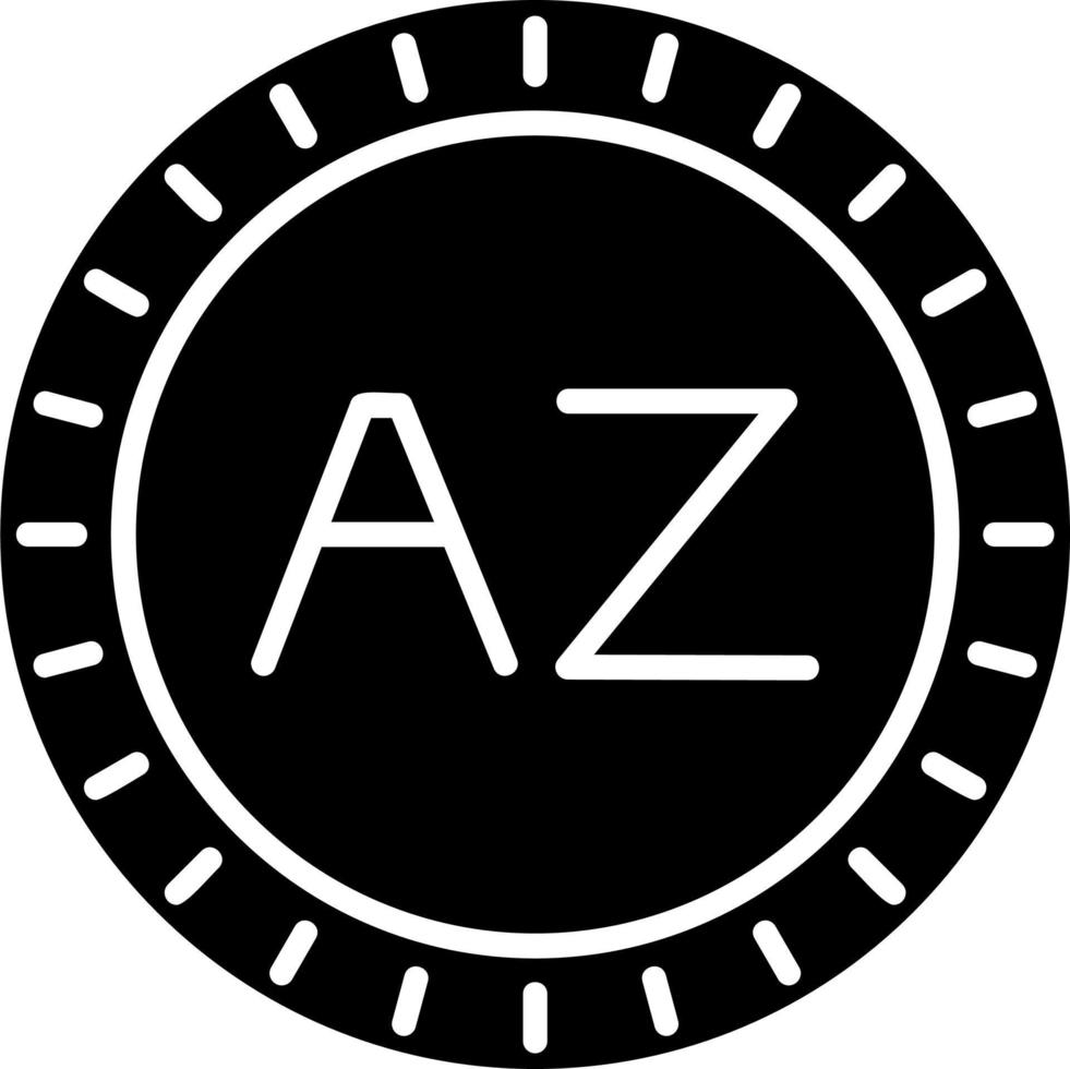 Azerbaïdjan cadran code vecteur icône