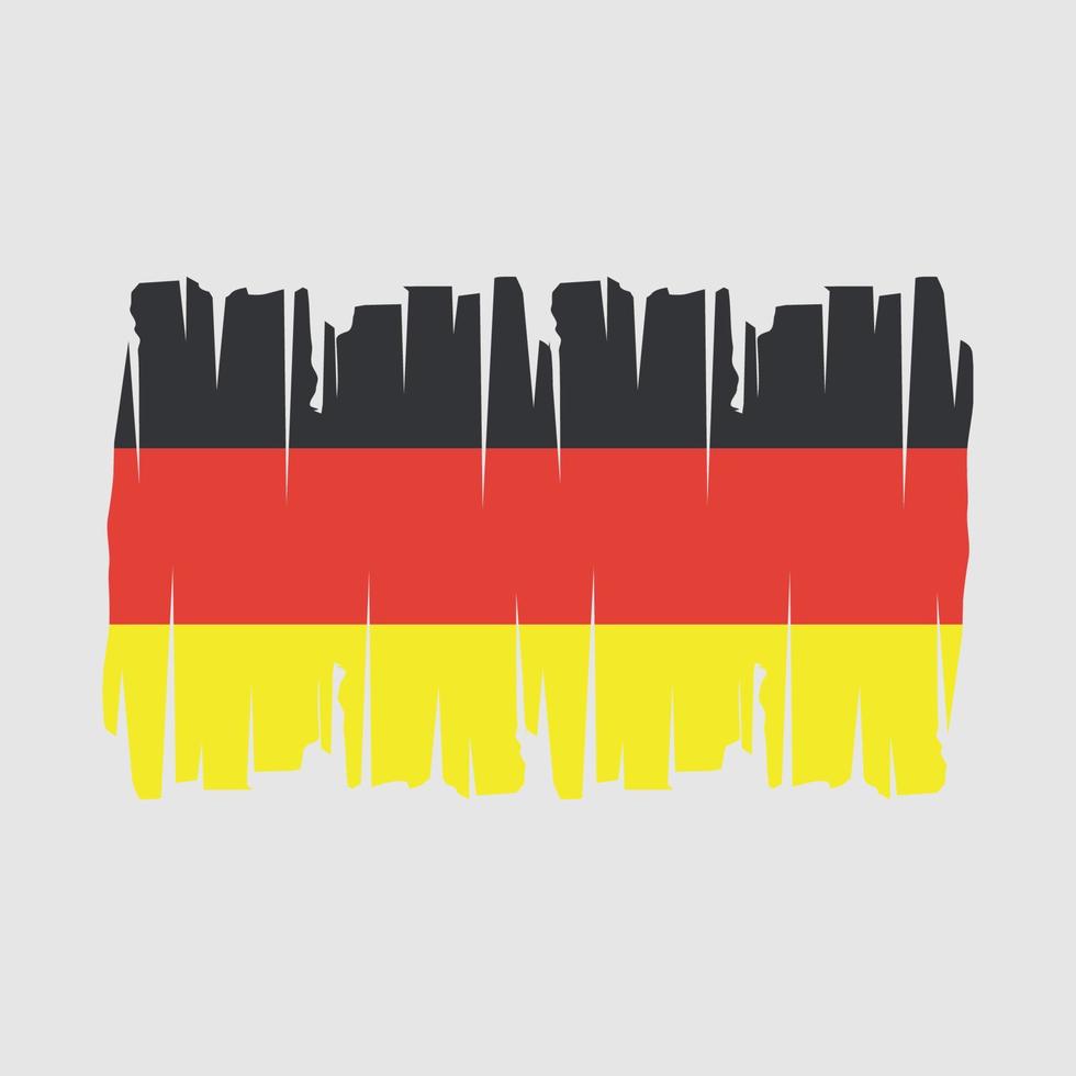 illustration vectorielle de drapeau allemagne vecteur