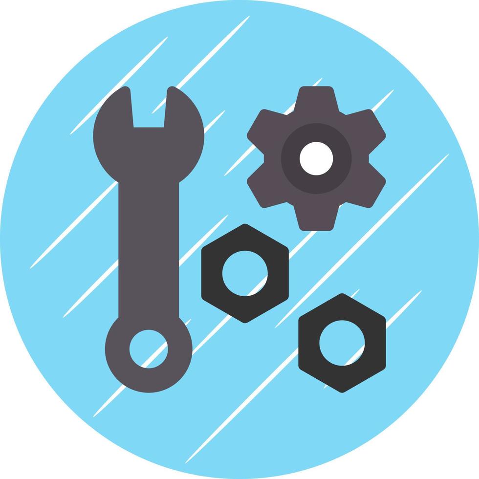 conception d'icônes vectorielles d'outils de réparation vecteur