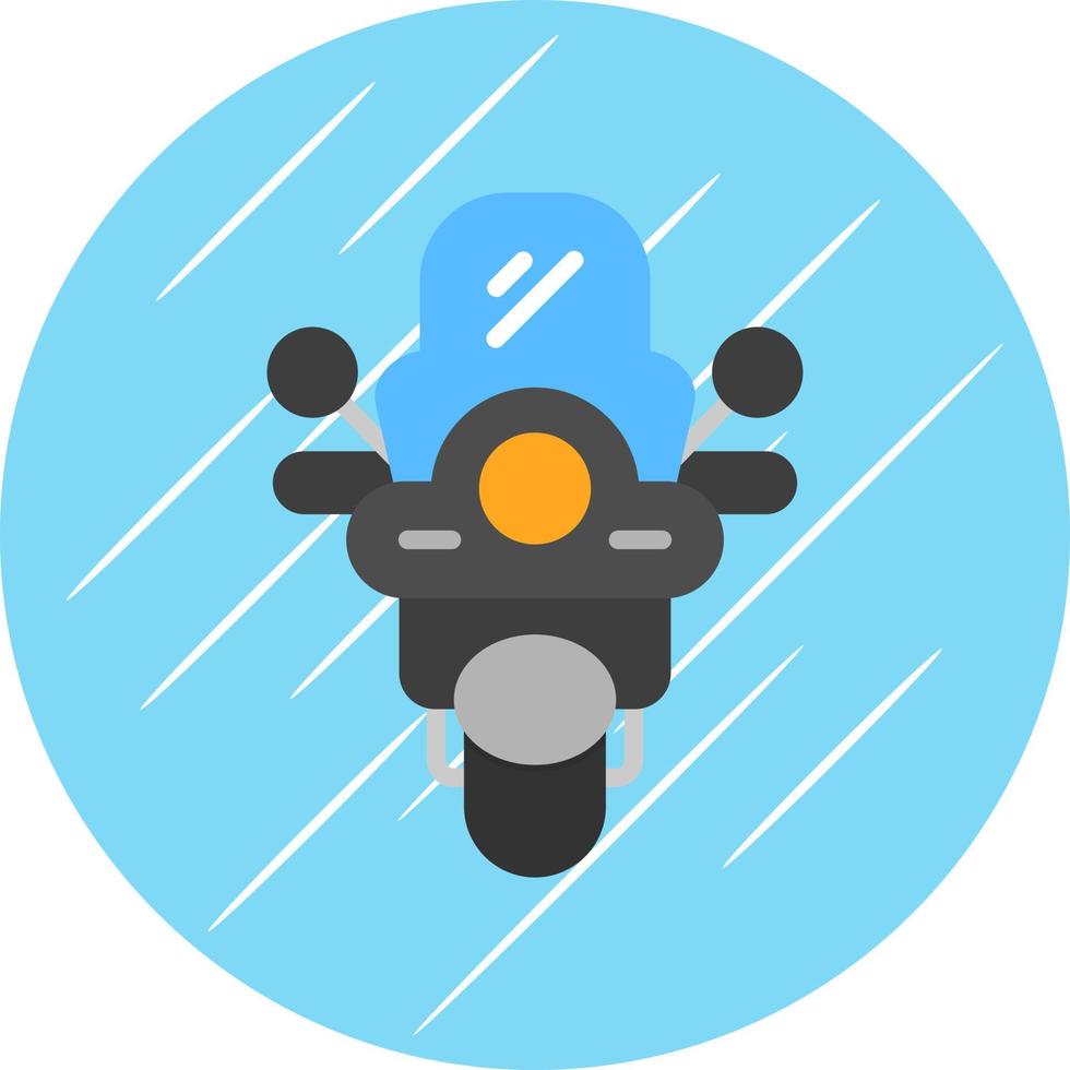 conception d'icône de vecteur de moto