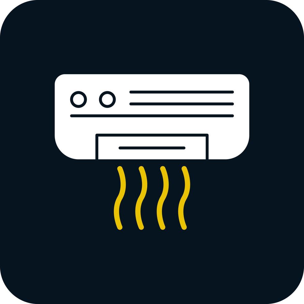conception d'icône de vecteur de climatiseur
