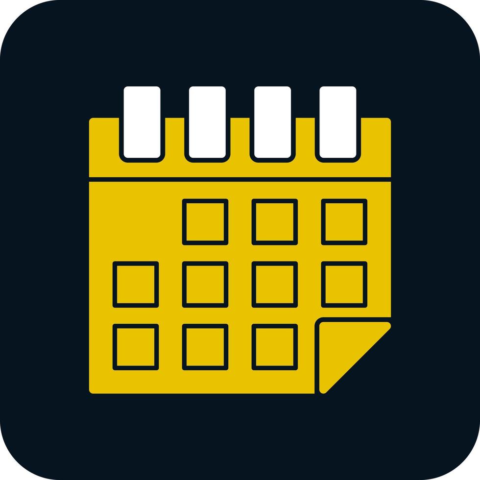 conception d'icône de vecteur de calendrier