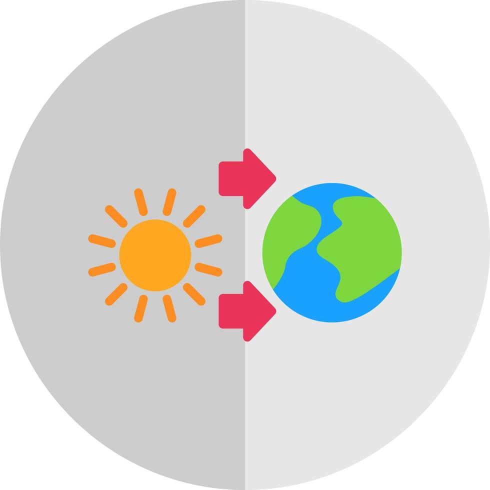 conception d'icône de vecteur d'énergie thermique