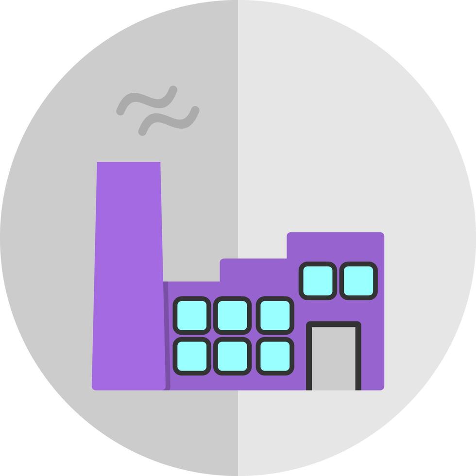 conception d'icône de vecteur d'usine