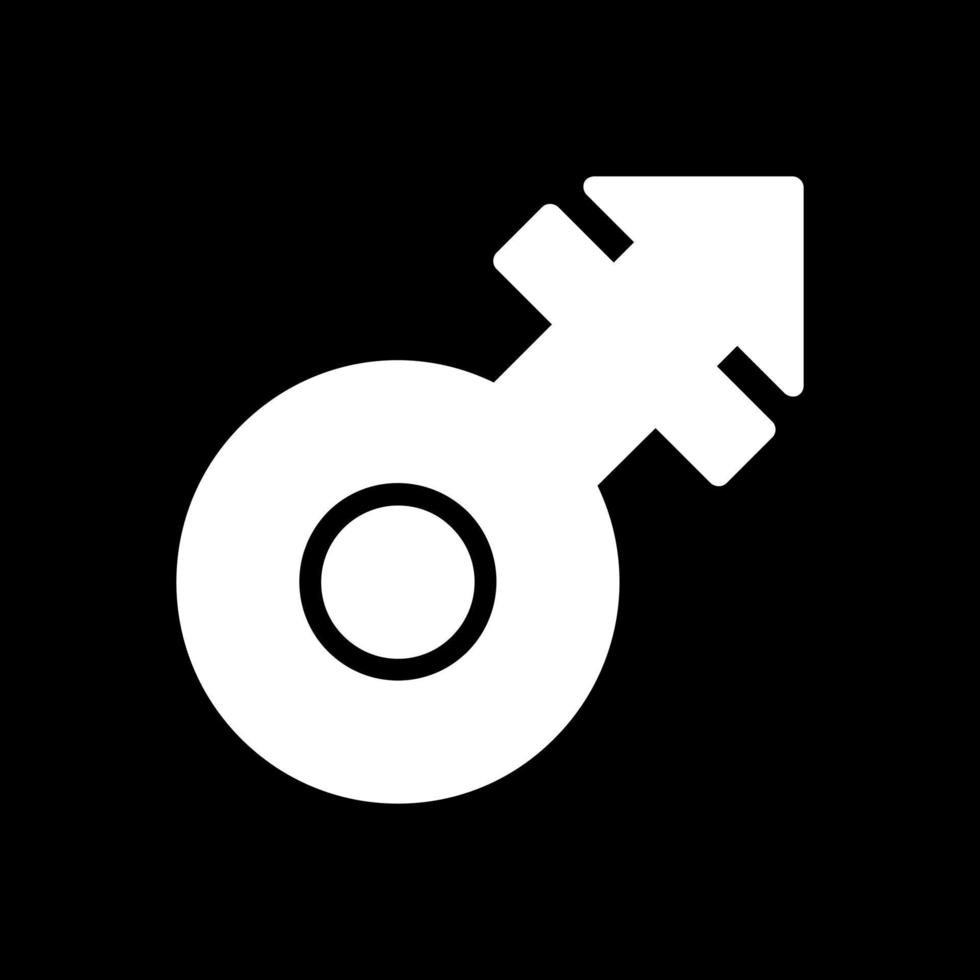 conception d'icône de vecteur de course de mars