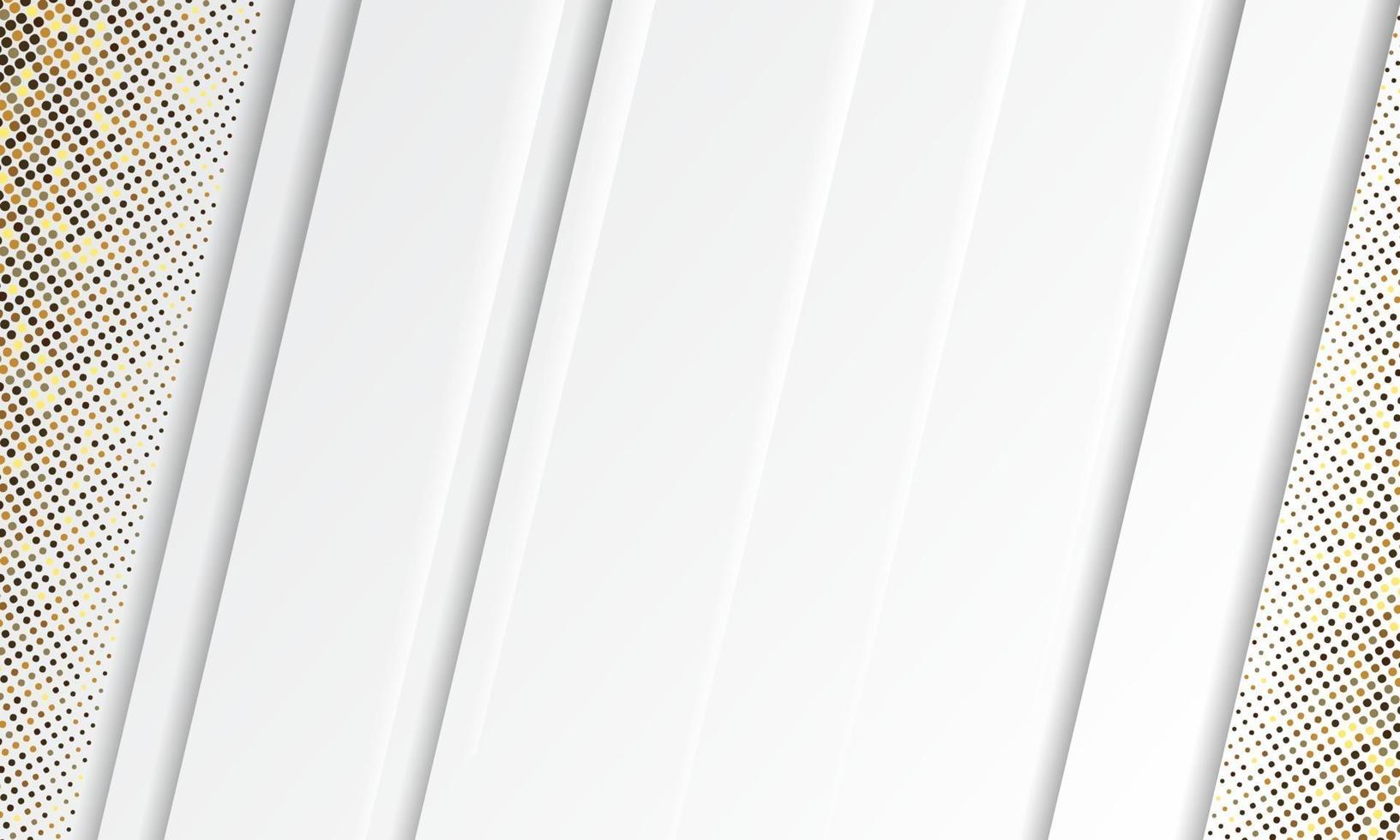 vecteur de fond blanc abstrait. vecteur de conception de concept élégant. texture avec décoration d'élément de points de paillettes d'argent