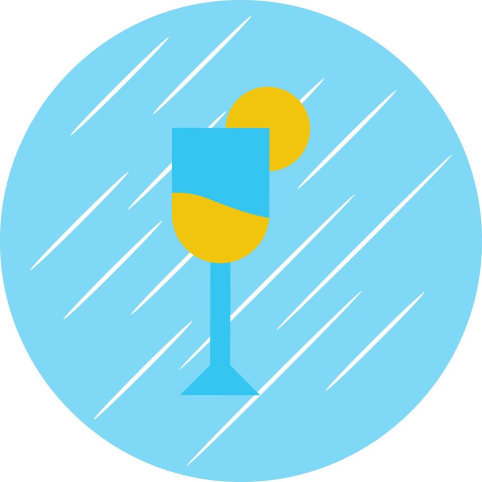 conception d'icône vecteur verre martini