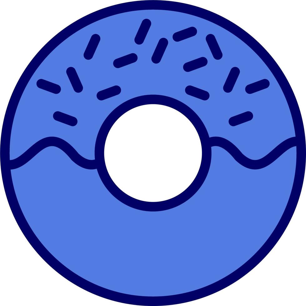 icône de vecteur de beignet