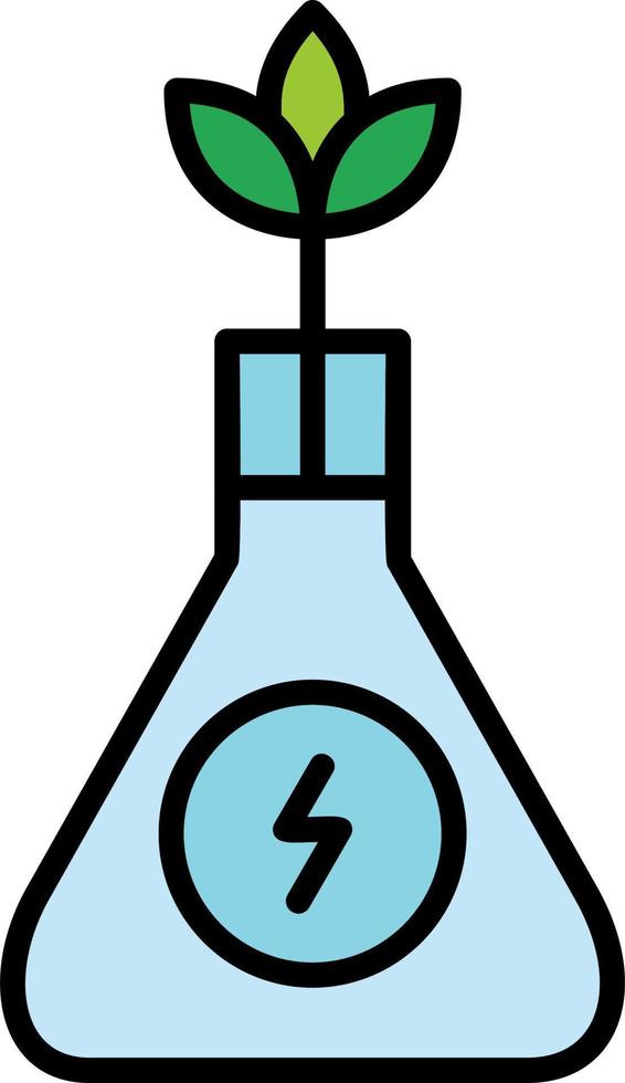 icône de vecteur d'énergie verte