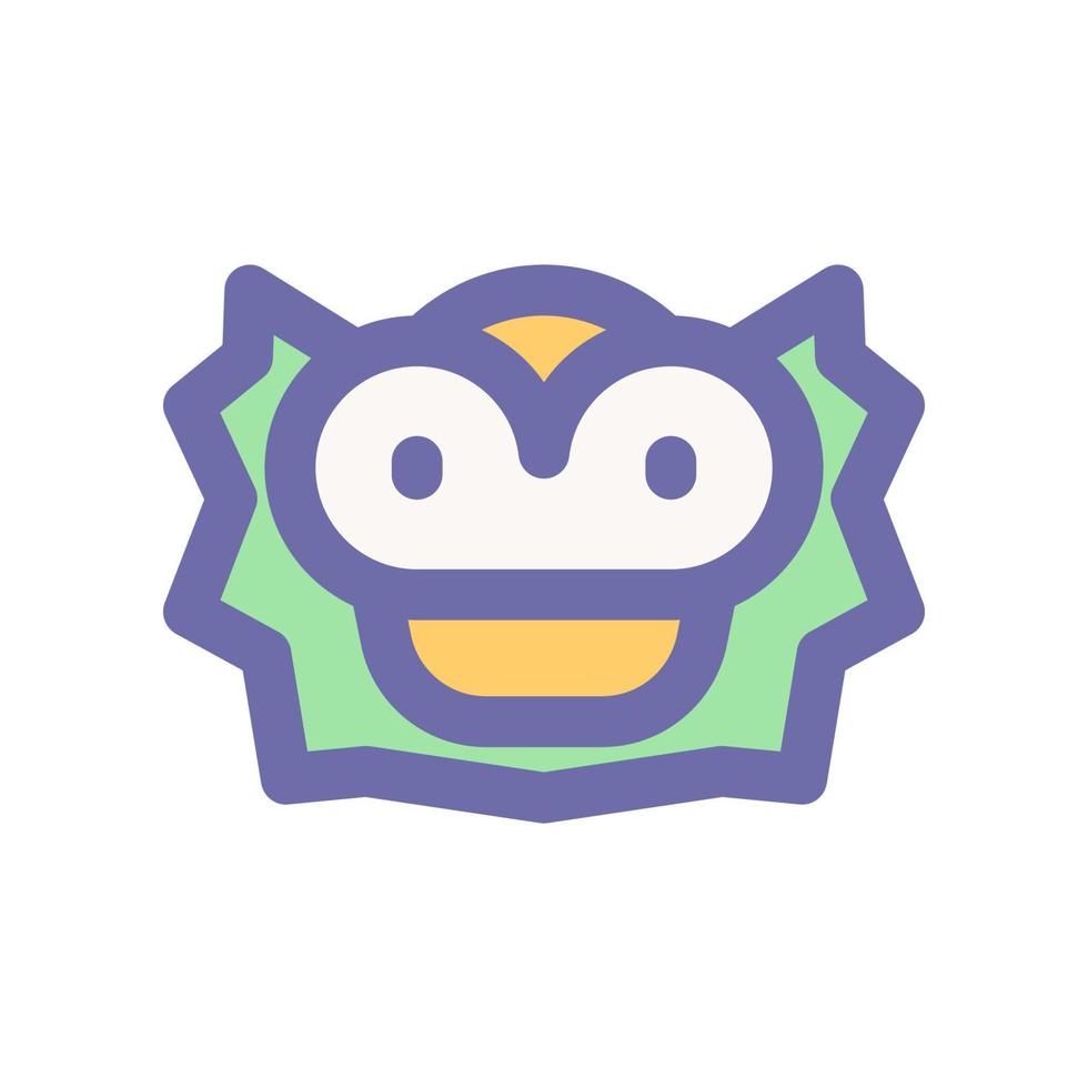 barbu dragon icône pour votre site Internet conception, logo, application, ui. vecteur