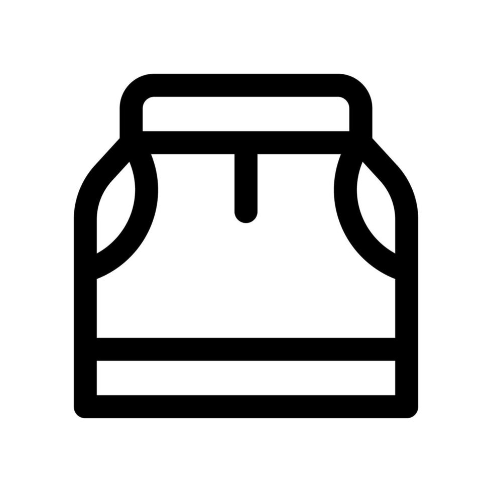 jupe icône pour votre site Internet conception, logo, application, ui. vecteur