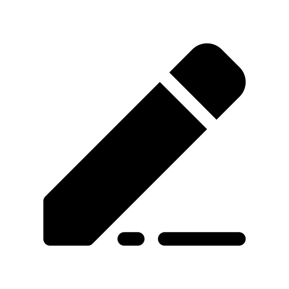 crayon icône pour votre site Internet conception, logo, application, ui. vecteur