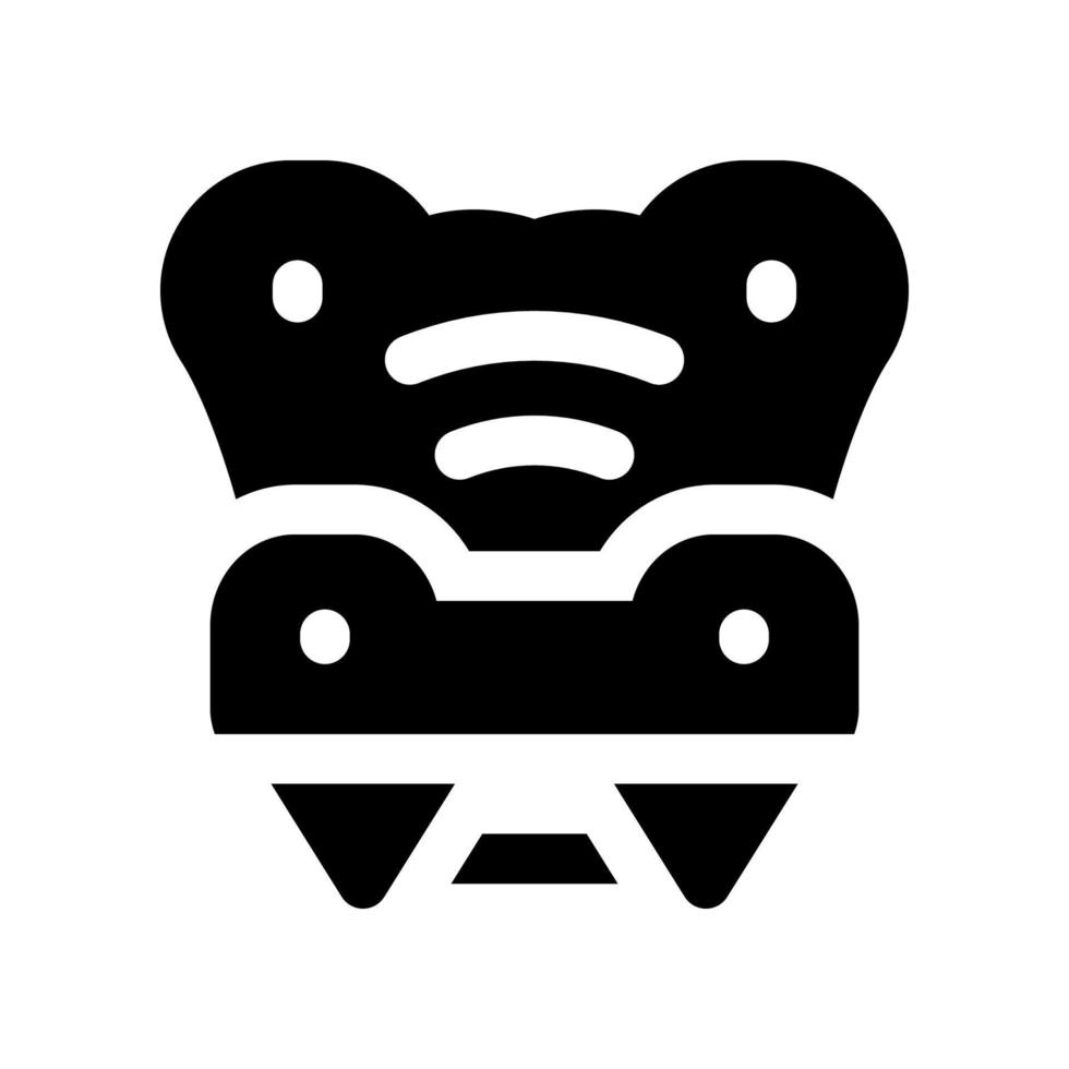 crocodile icône pour votre site Internet conception, logo, application, ui. vecteur