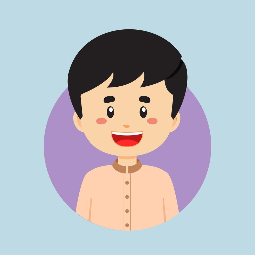 avatar de une Thaïlande personnage vecteur