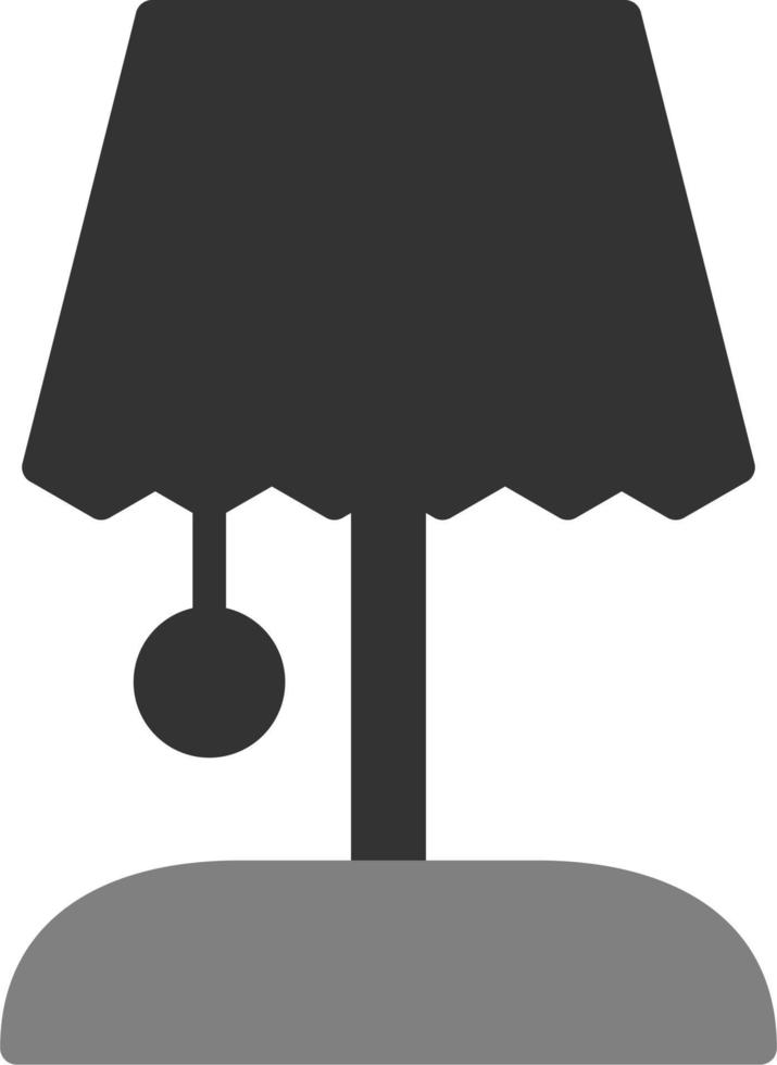 icône de vecteur de lampe de bureau
