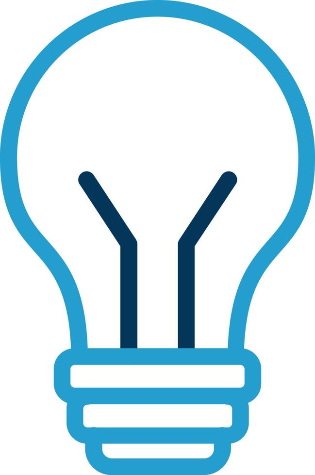 conception d'icône de vecteur d'ampoule