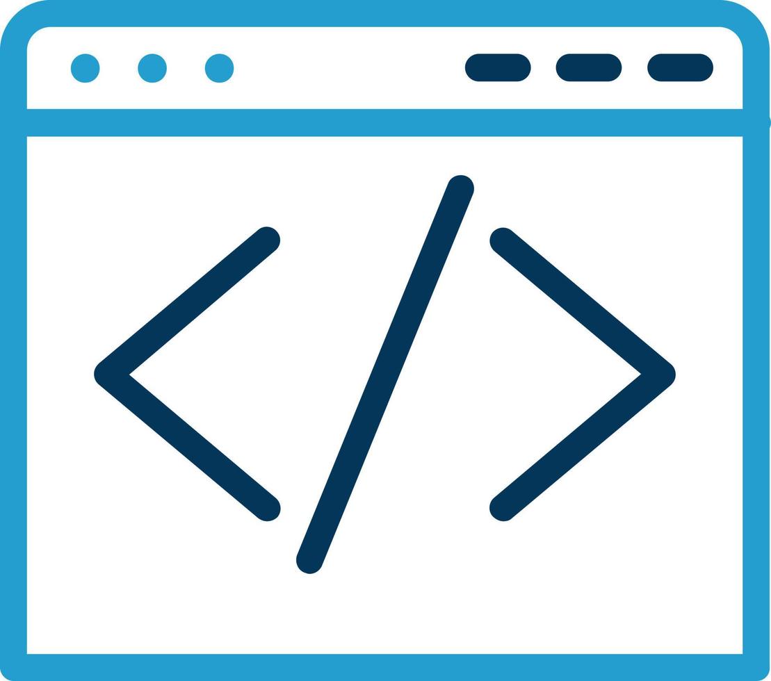 conception d'icône de vecteur de code