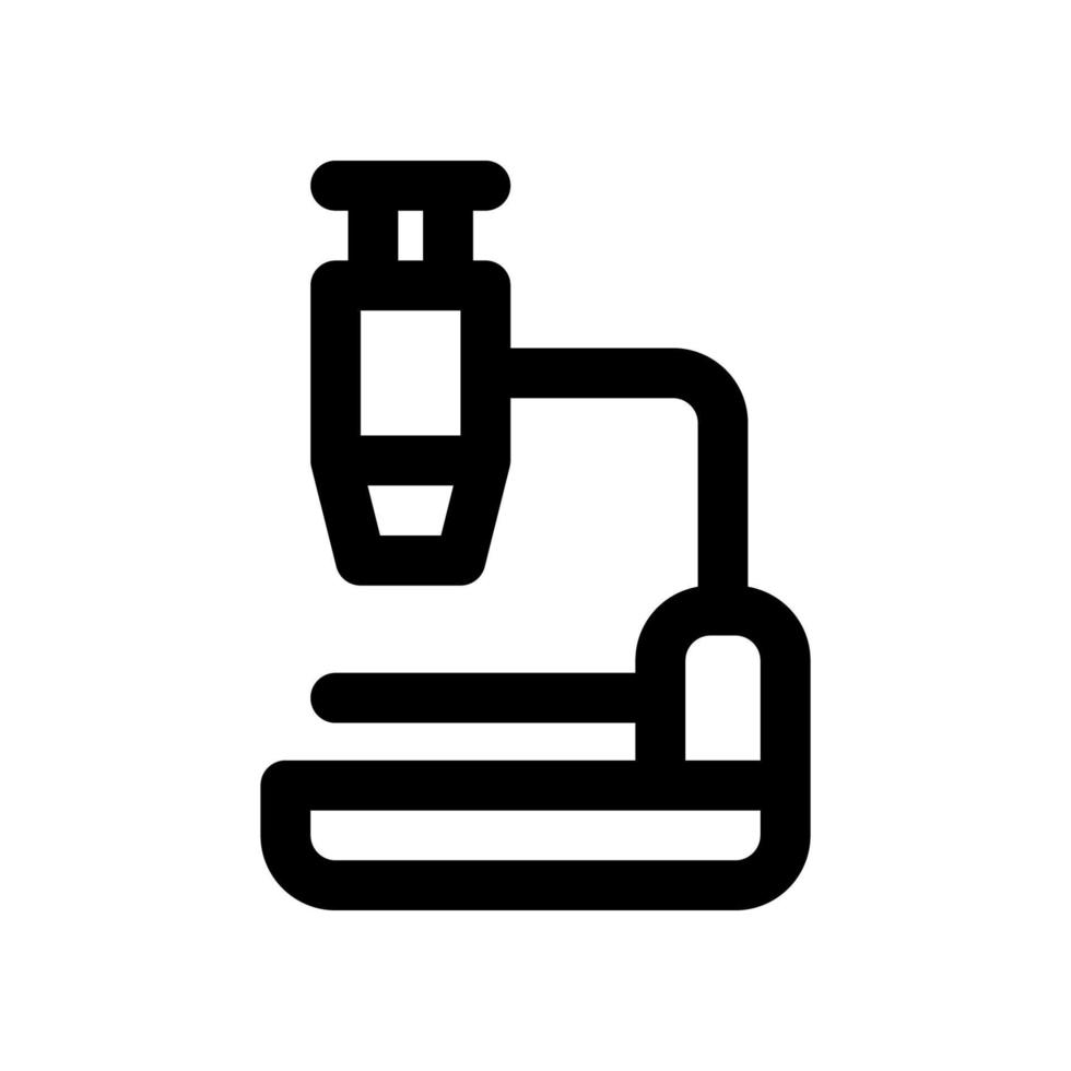 microscope icône pour votre site Internet conception, logo, application, ui. vecteur