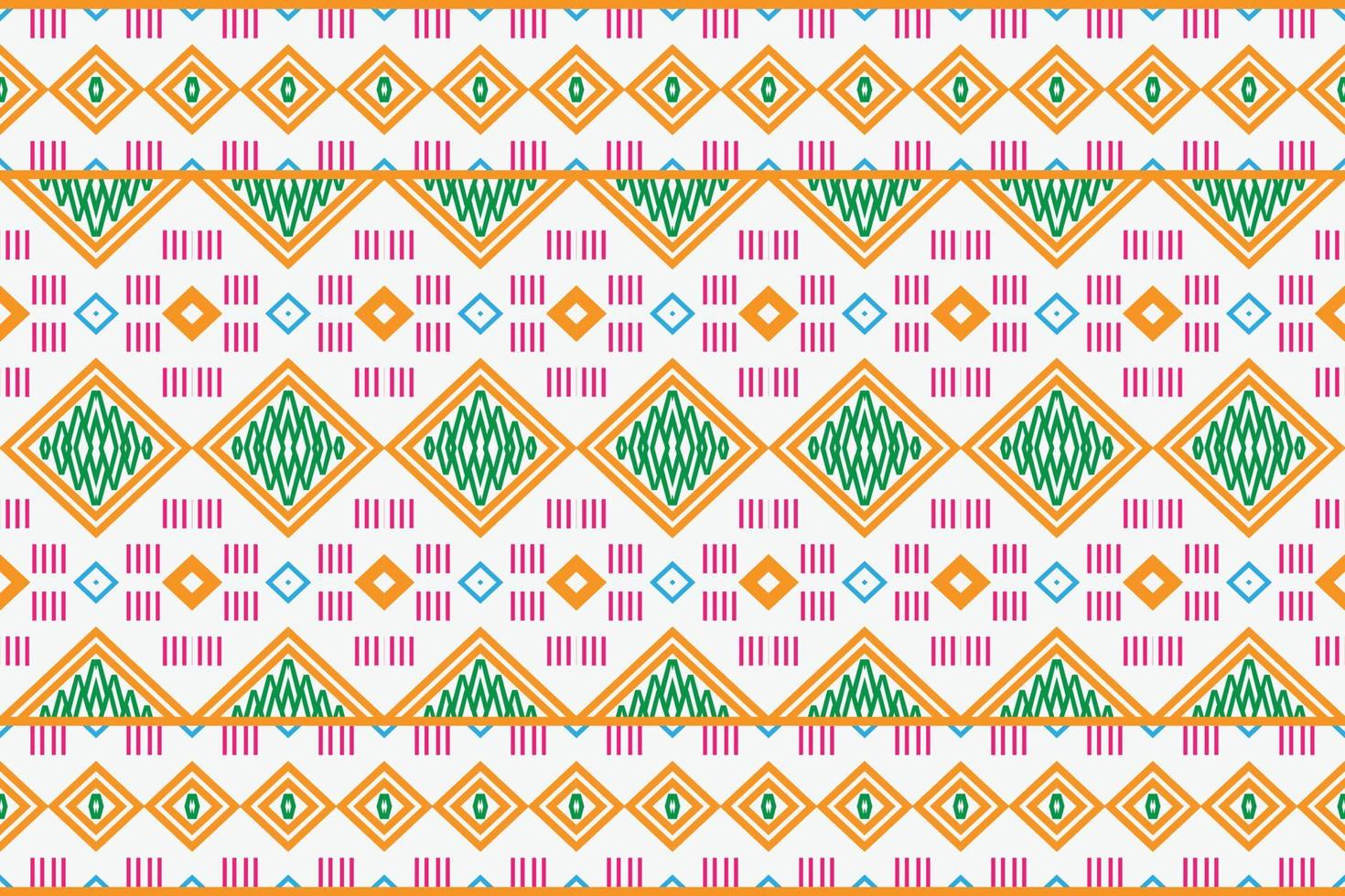 ethnique Indien impressions et motifs. traditionnel à motifs fond d'écran il est une modèle géométrique formes. créer magnifique en tissu motifs. conception pour imprimer. en utilisant dans le mode industrie. vecteur