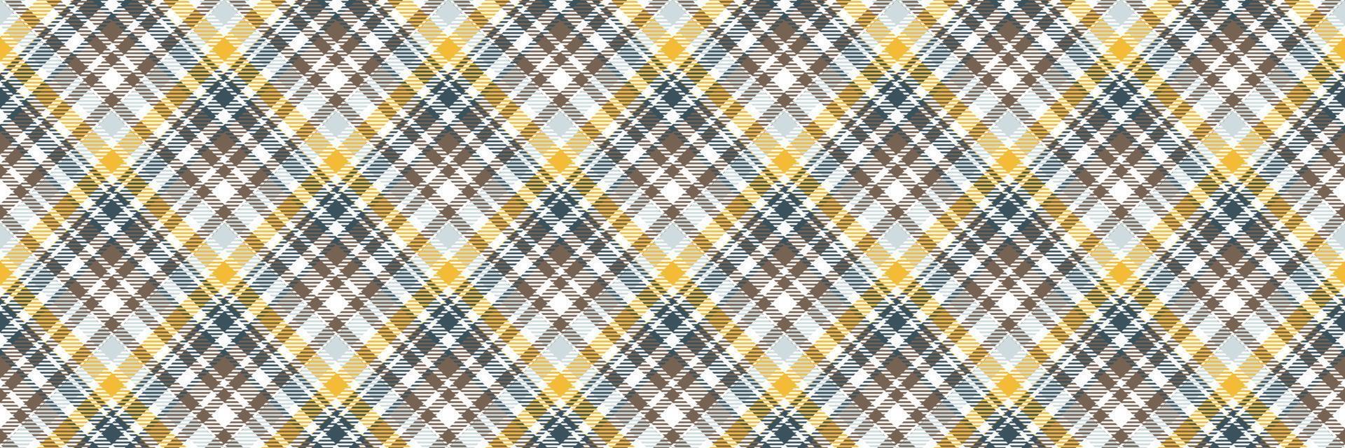 vérifier Écossais tartan modèle sans couture est une à motifs tissu qui consiste de sillonner franchi, horizontal et verticale bandes dans plusieurs couleurs.plaid sans couture pour écharpe, pyjama, couverture, couette, kilt grand vecteur