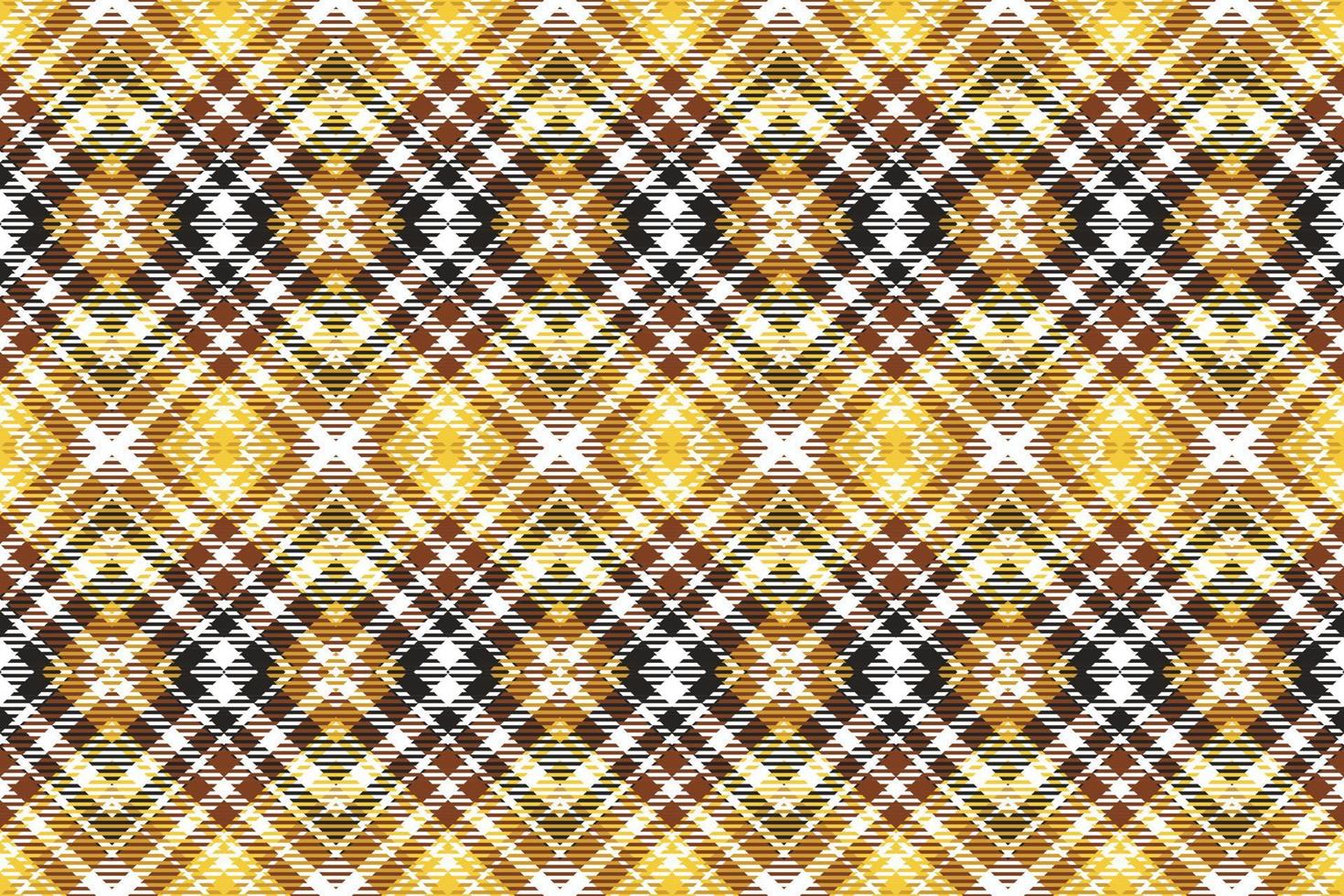 vérifier Écossais tartan modèle est une à motifs tissu qui consiste de sillonner franchi, horizontal et verticale bandes dans plusieurs couleurs.plaid sans couture pour écharpe, pyjama, couverture, couette, kilt grand châle. vecteur