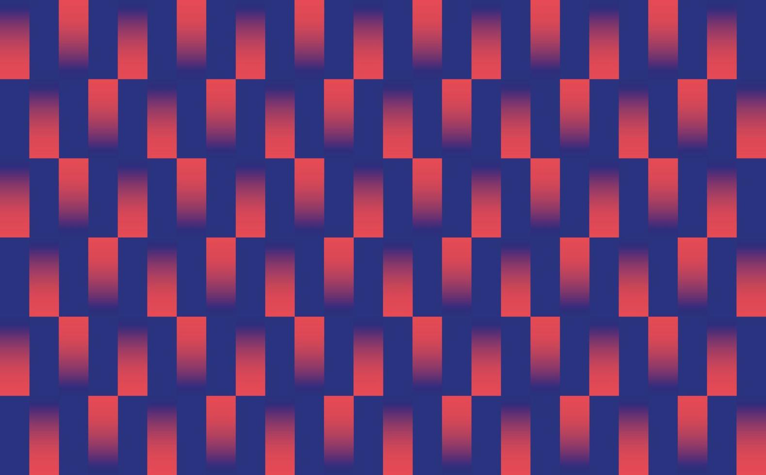 rouge et bleu ombragé rectangles abstrait modèle. sans couture modèle pour fond d'écran, arrière-plan, et couverture. vecteur