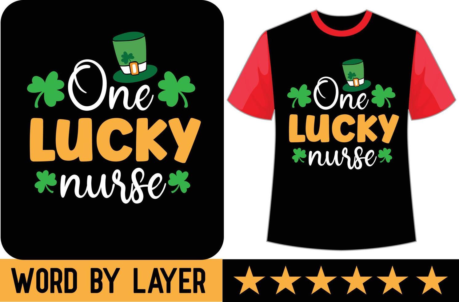 Saint Patrick svg t chemise conception vecteur