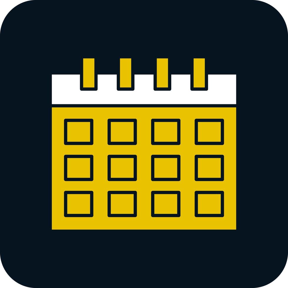 conception d'icône de vecteur de calendrier