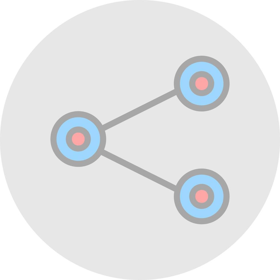 partager la conception d'icônes vectorielles vecteur