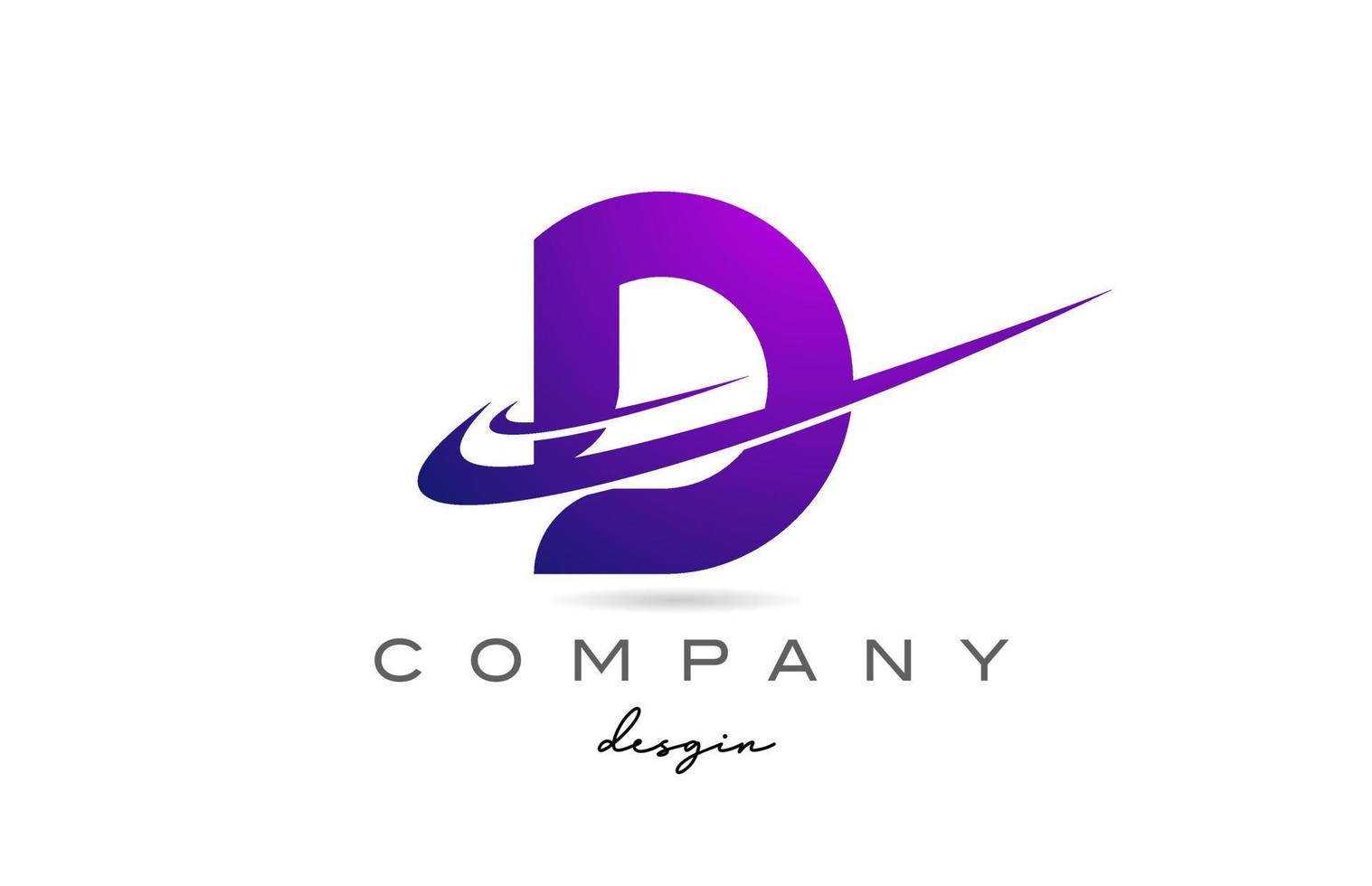 ré violet alphabet lettre logo avec double virgule. entreprise Créatif modèle conception pour affaires et entreprise vecteur