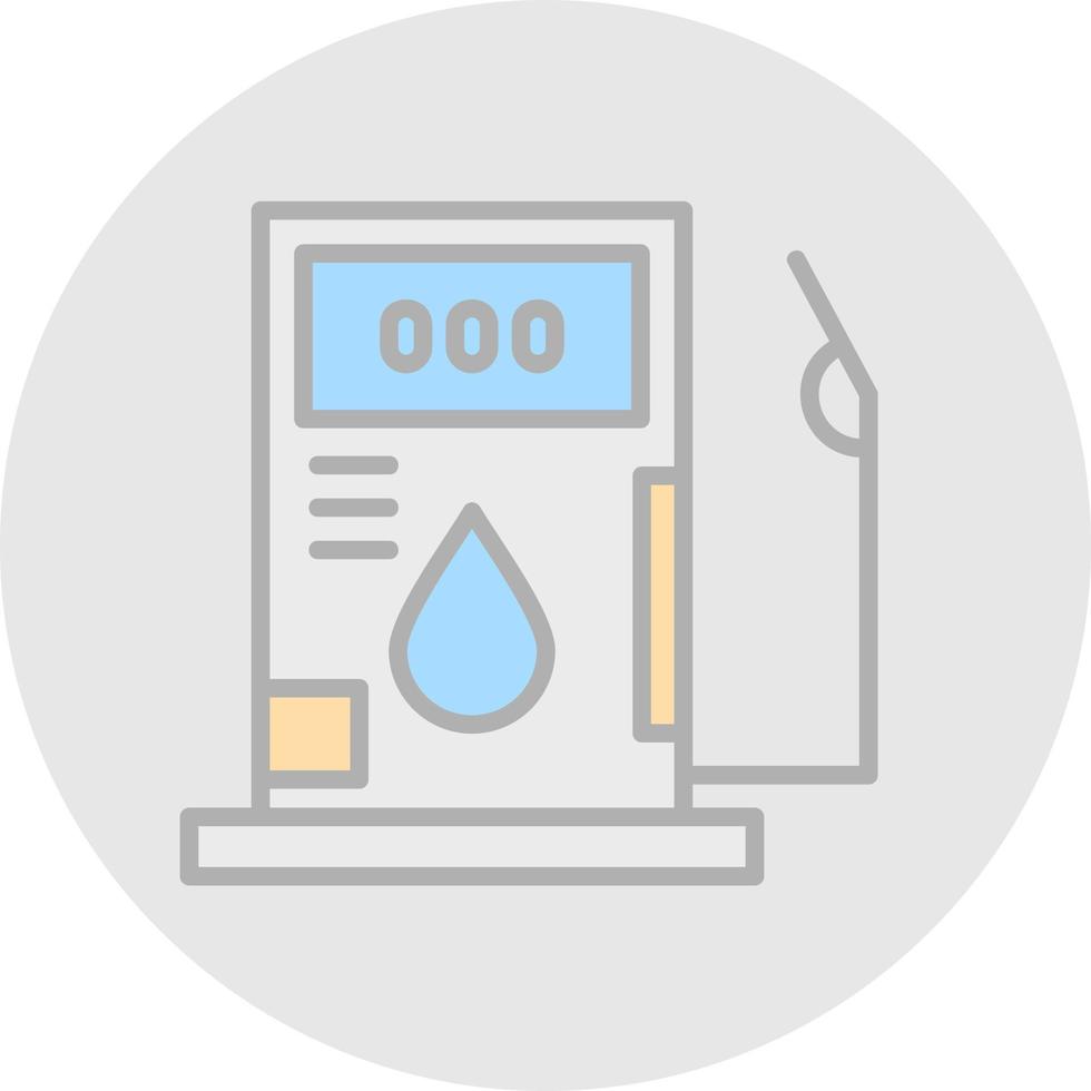 conception d'icône de vecteur de carburant