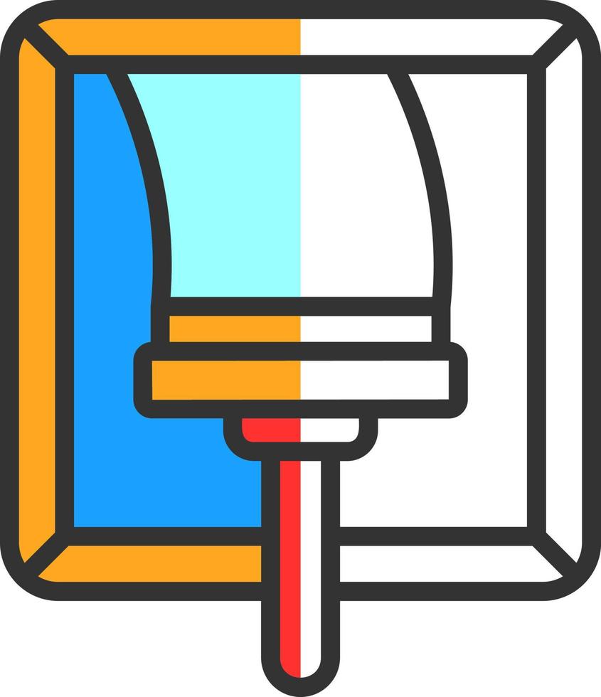conception d'icône vectorielle de nettoyage de vitres vecteur