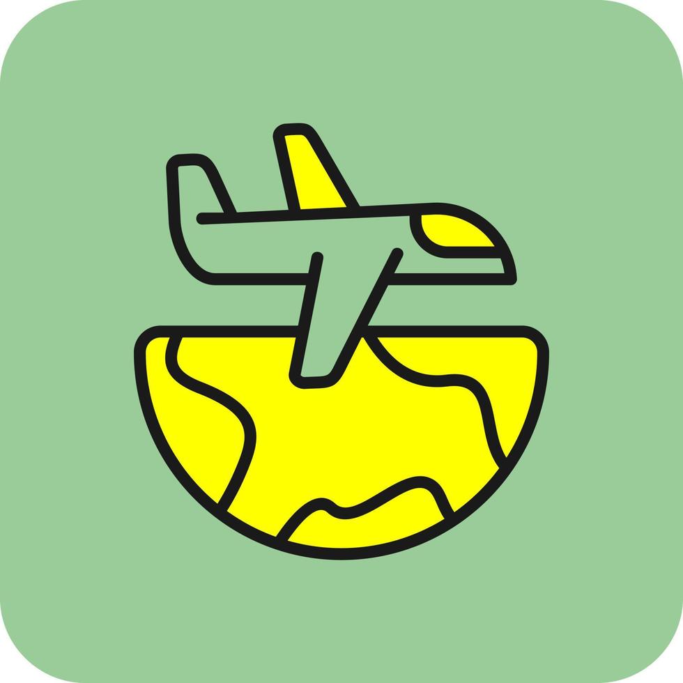 conception d'icône de vecteur de voyage