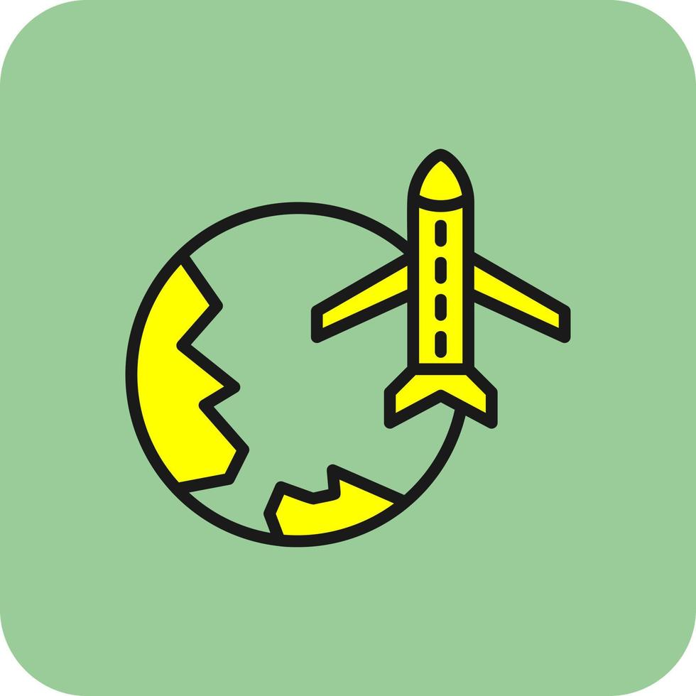 conception d'icône de vecteur de voyage
