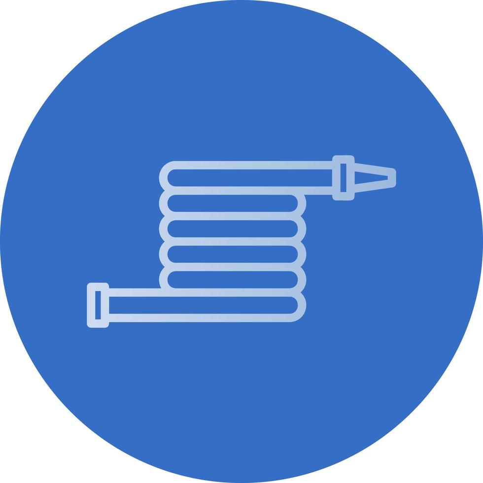 conception d'icône de vecteur de tuyau d'incendie