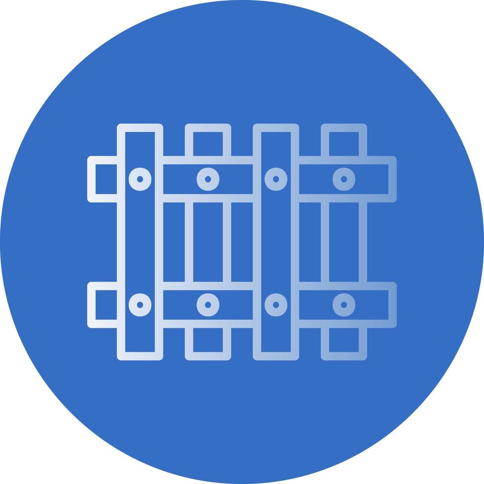 conception d'icône de vecteur de clôture