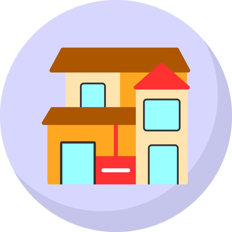conception d'icône de vecteur de logement