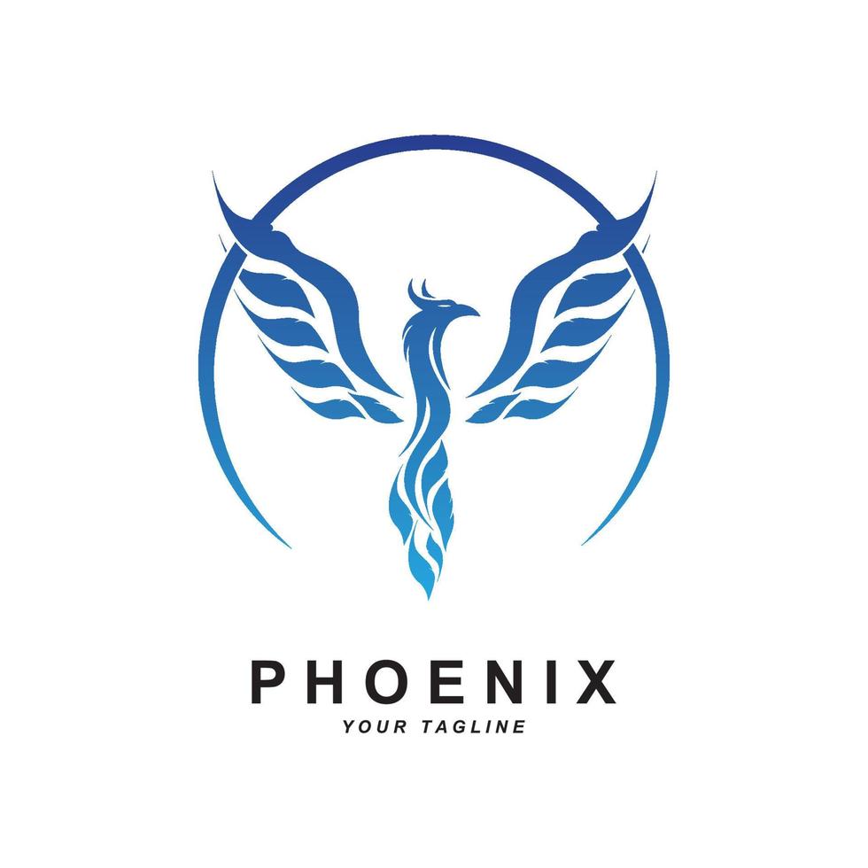 phénix logo icône, vecteur illustration, modèle conception, marque entreprise