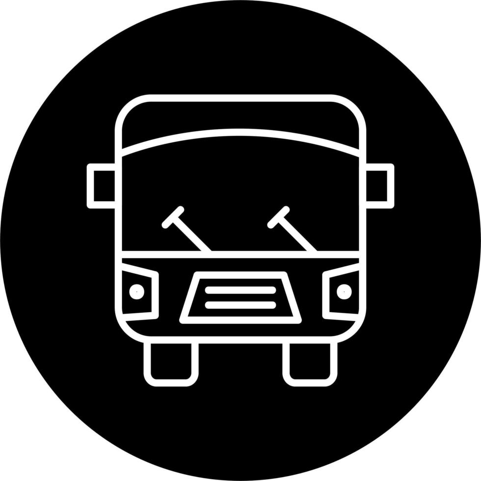 icône de vecteur de bus