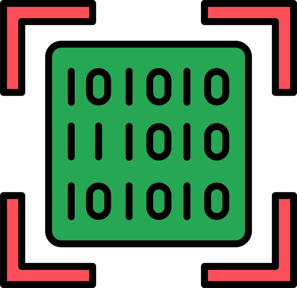 icône de vecteur de code