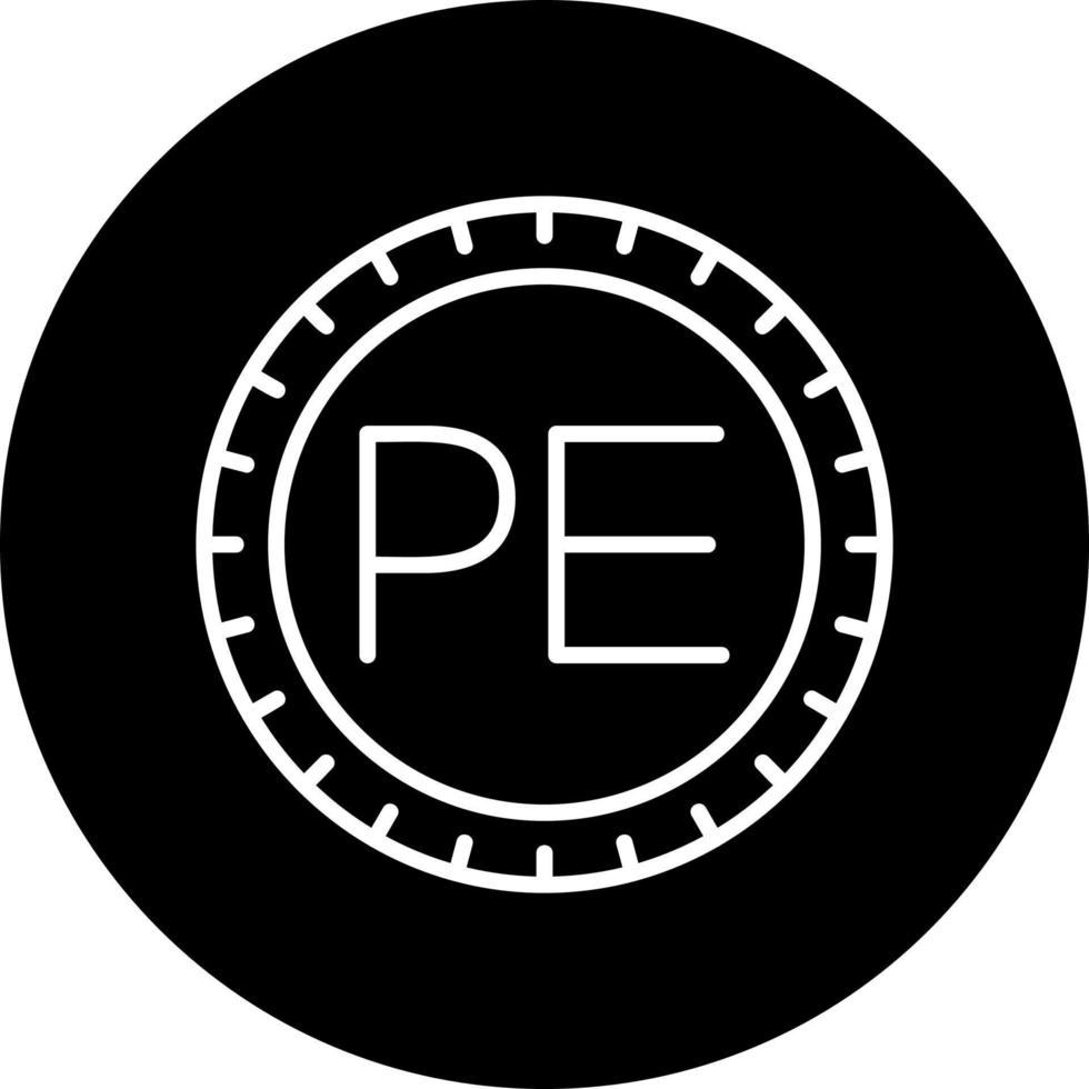 Pérou cadran code vecteur icône