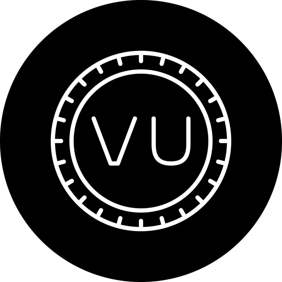 Vanuatu cadran code vecteur icône
