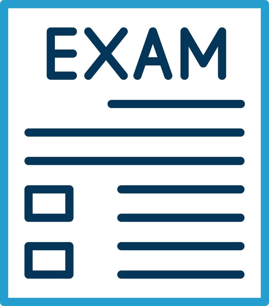 conception d'icône de vecteur d'examen