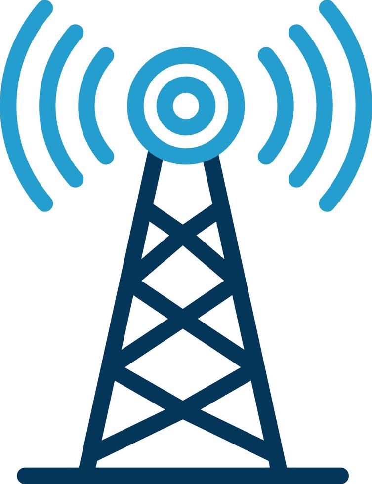 conception d'icône de vecteur de tour de cellule